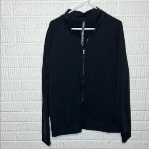 Vuori Men's Black Zip-Up Jacket